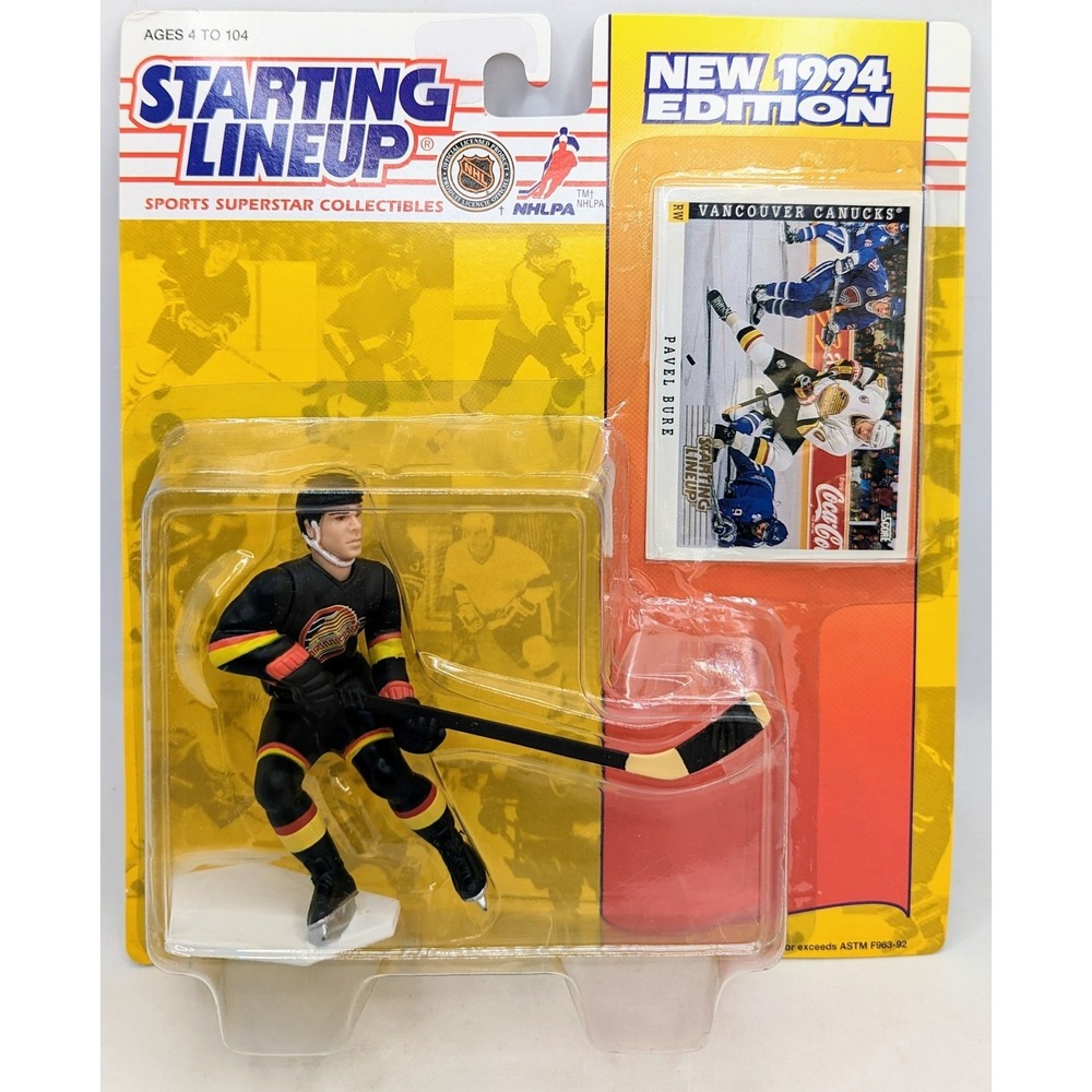 1994 Kenner Starting Lineup Pavel Bure Vancouver Canucks Hockey NHL